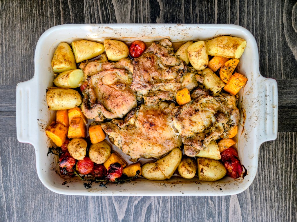 Enkel Fransk Lantkyckling i Långpanna – “Poulet Rôti à la Provençale”